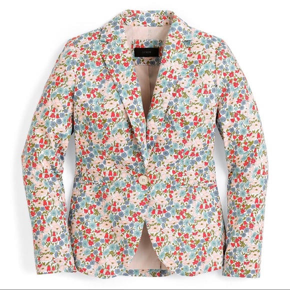 J. Crew Jackets & Blazers - J. Crew Apricot Sunset Campbell Liberty Blazer 00